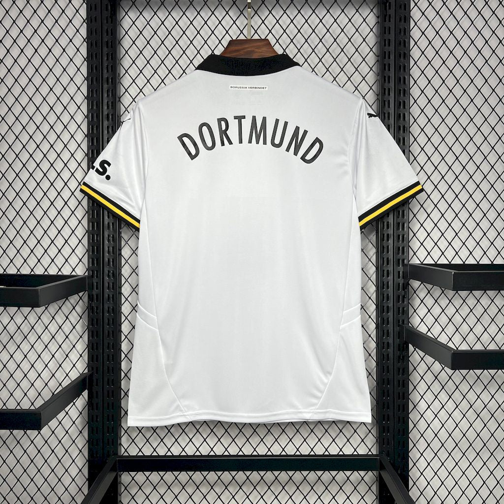 CAMISETA BORUSSIA DORTMUND 2024/25 VISITA HOMBRE (VERSIÓN FAN)