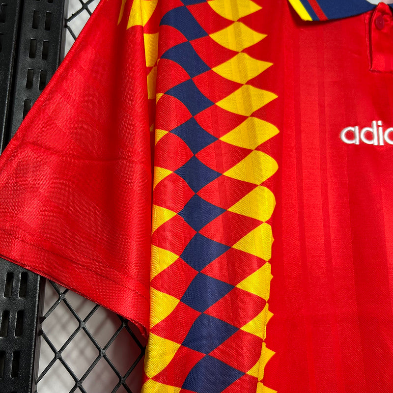 CAMISETA ESPAÑA 1994 RETRO LOCAL HOMBRE (VERSIÓN FAN)
