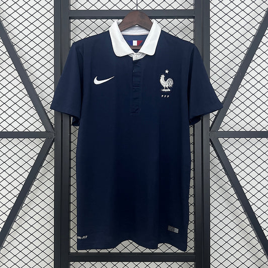 CAMISETA FRANCIA 2014 RETRO LOCAL HOMBRE (VERSIÓN FAN)