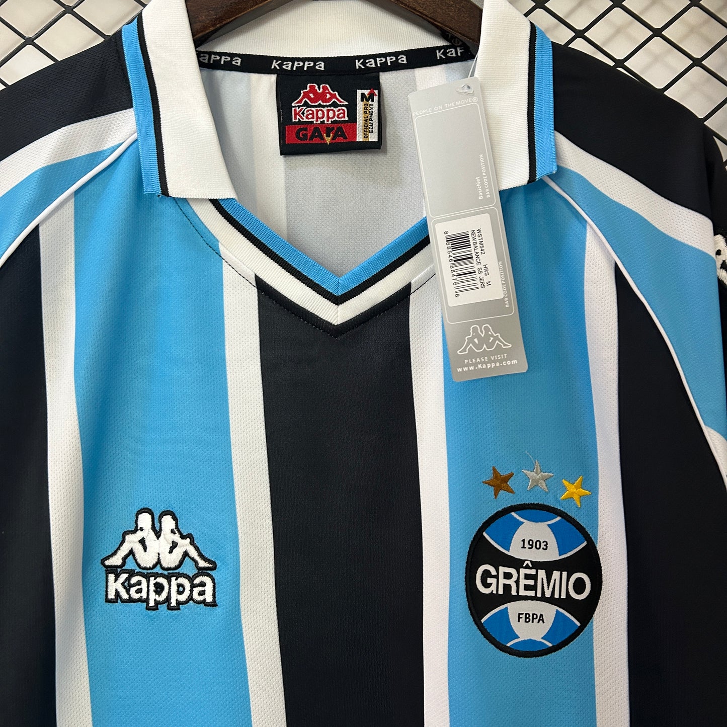 CAMISETA GREMIO 2000/01 RETRO LOCAL HOMBRE (VERSIÓN FAN)