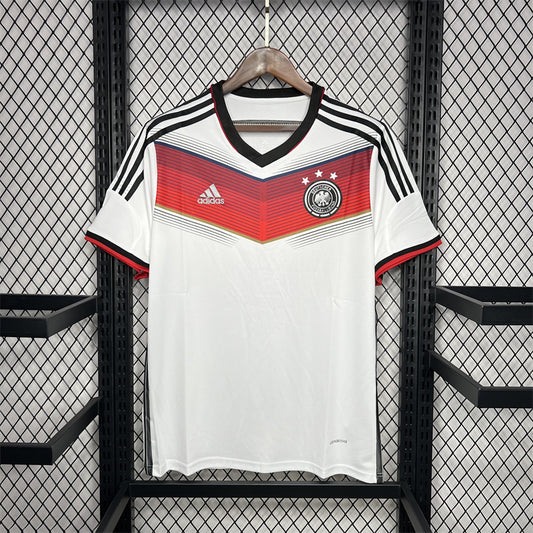 CAMISETA ALEMANIA 2014 RETRO LOCAL HOMBRE (VERSIÓN FAN)