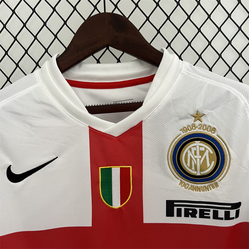 CAMISETA INTER DE MILAN RETRO 2007/08 VISITA HOMBRE (VERSIÓN FAN)