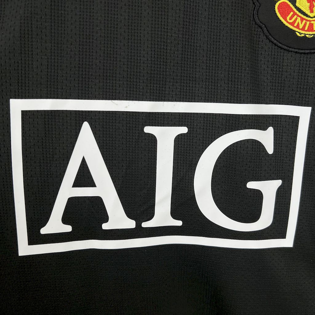 CAMISETA MANCHESTER UNITED 2007/08 RETRO VISITA HOMBRE (VERSIÓN FAN)