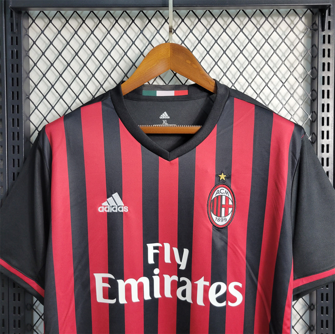 CAMISETA MILAN 2016/17 RETRO LOCAL HOMBRE (VERSIÓN FAN)