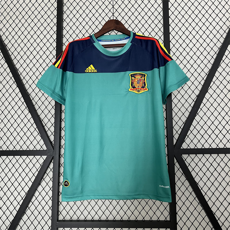 CAMISETA ESPAÑA 2010 RETRO ARQUERO HOMBRE (VERSIÓN FAN)
