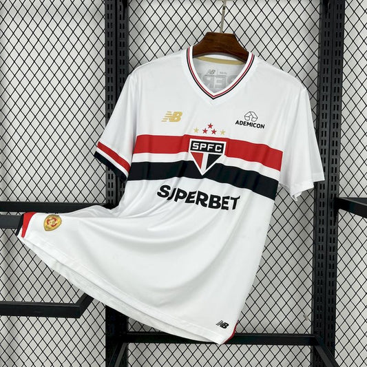 CAMISETA SAO PAULO 2025/26 LOCAL HOMBRE (VERSIÓN FAN)