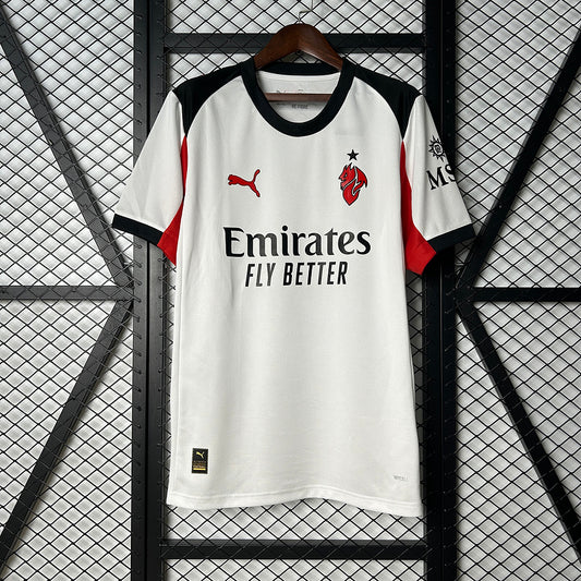 CAMISETA MILAN 2025/26 VISITA HOMBRE (VERSIÓN FAN)