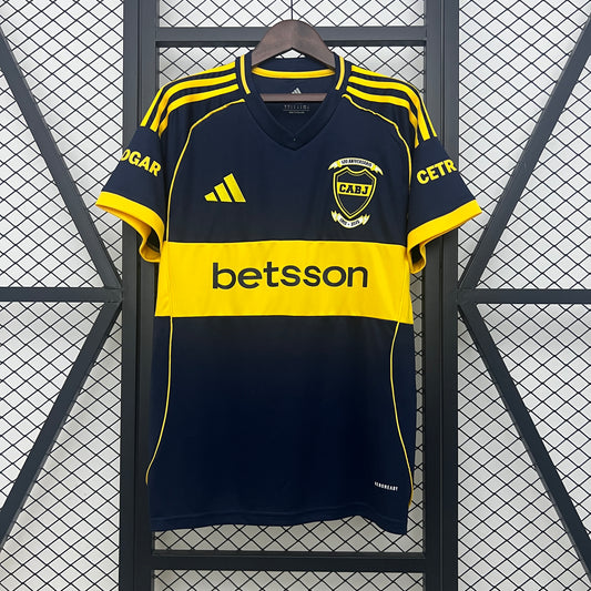 CAMISETA BOCA JUNIORS 2025/26 LOCAL (VERSIÓN FAN)