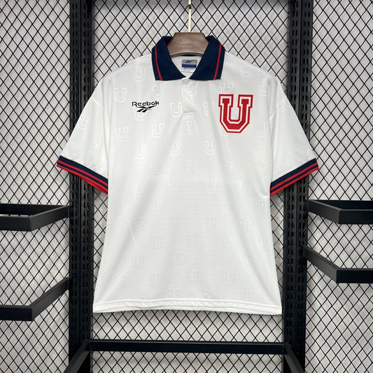 CAMISETA UNIVERSIDAD DE CHILE 1998 RETRO VISITA HOMBRE (VERSIÓN FAN)