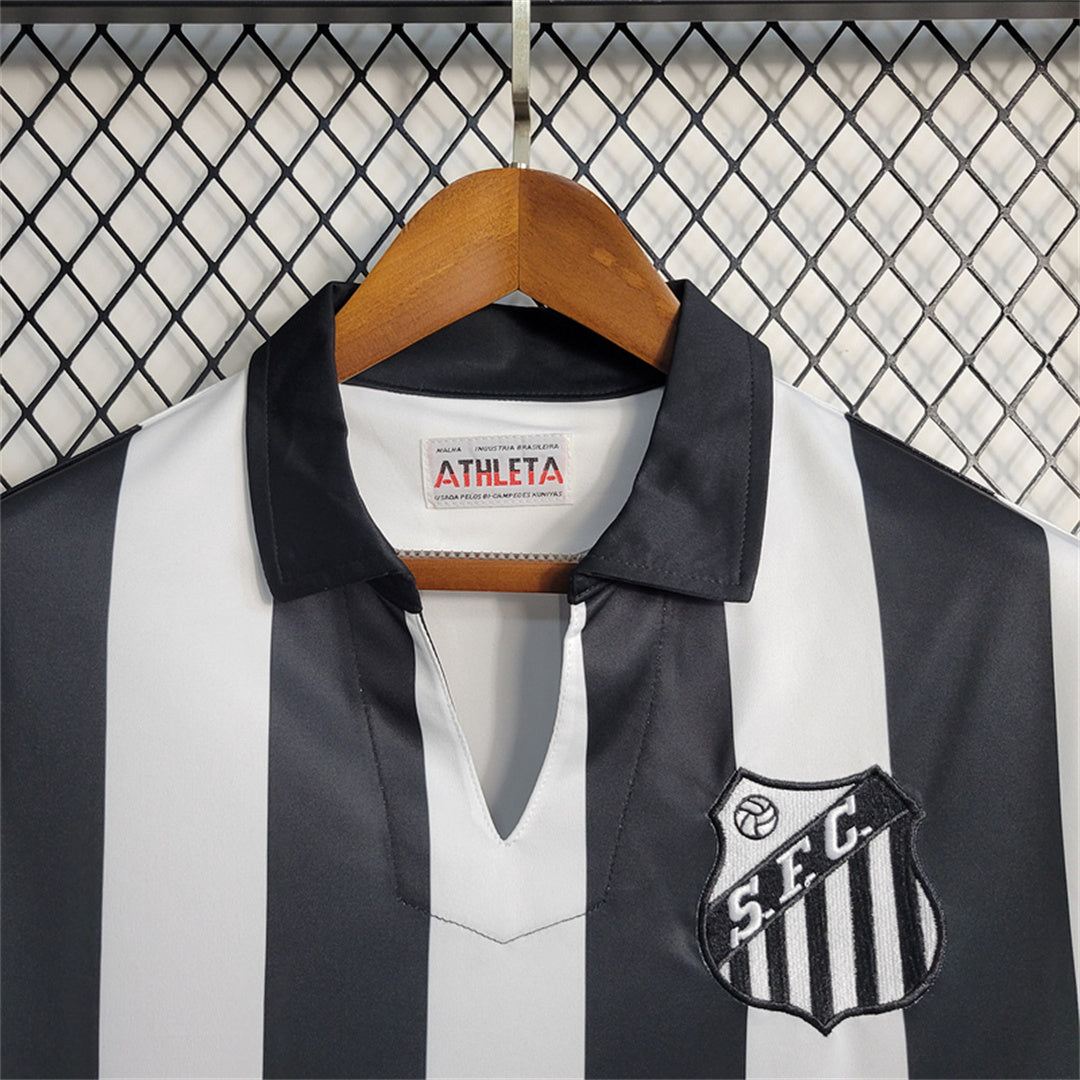 CAMISETA SANTOS 1957/58 RETRO LOCAL HOMBRE (VERSIÓN FAN)