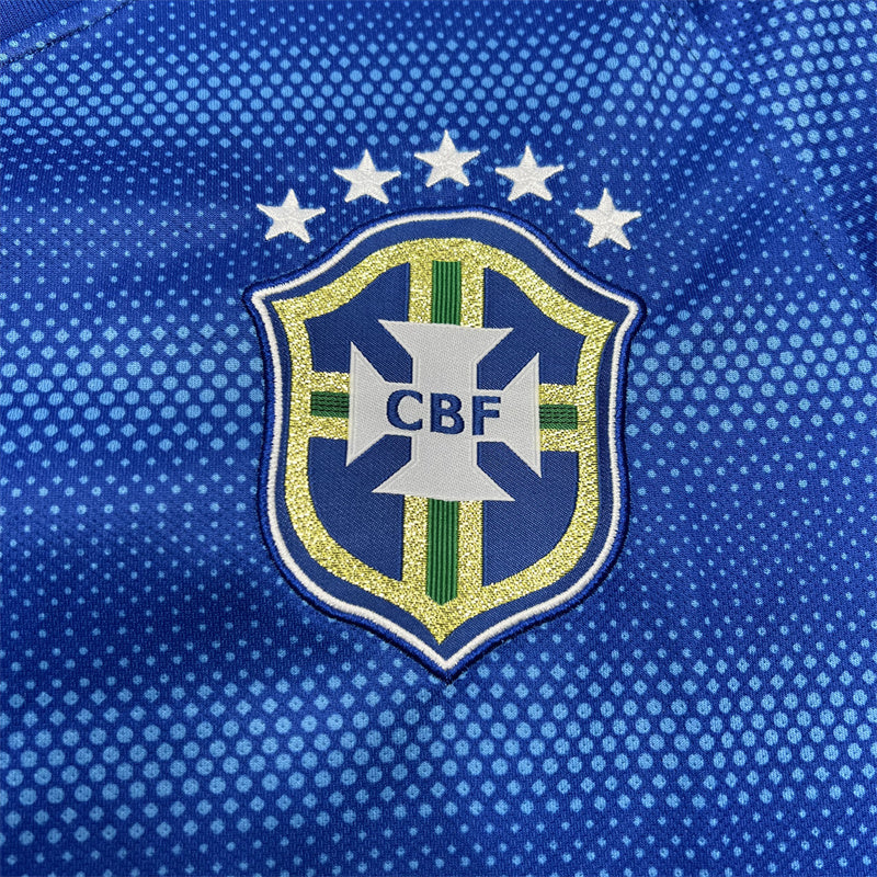 CAMISETA BRASIL 2014 RETRO VISITA HOMBRE (VERSIÓN FAN)