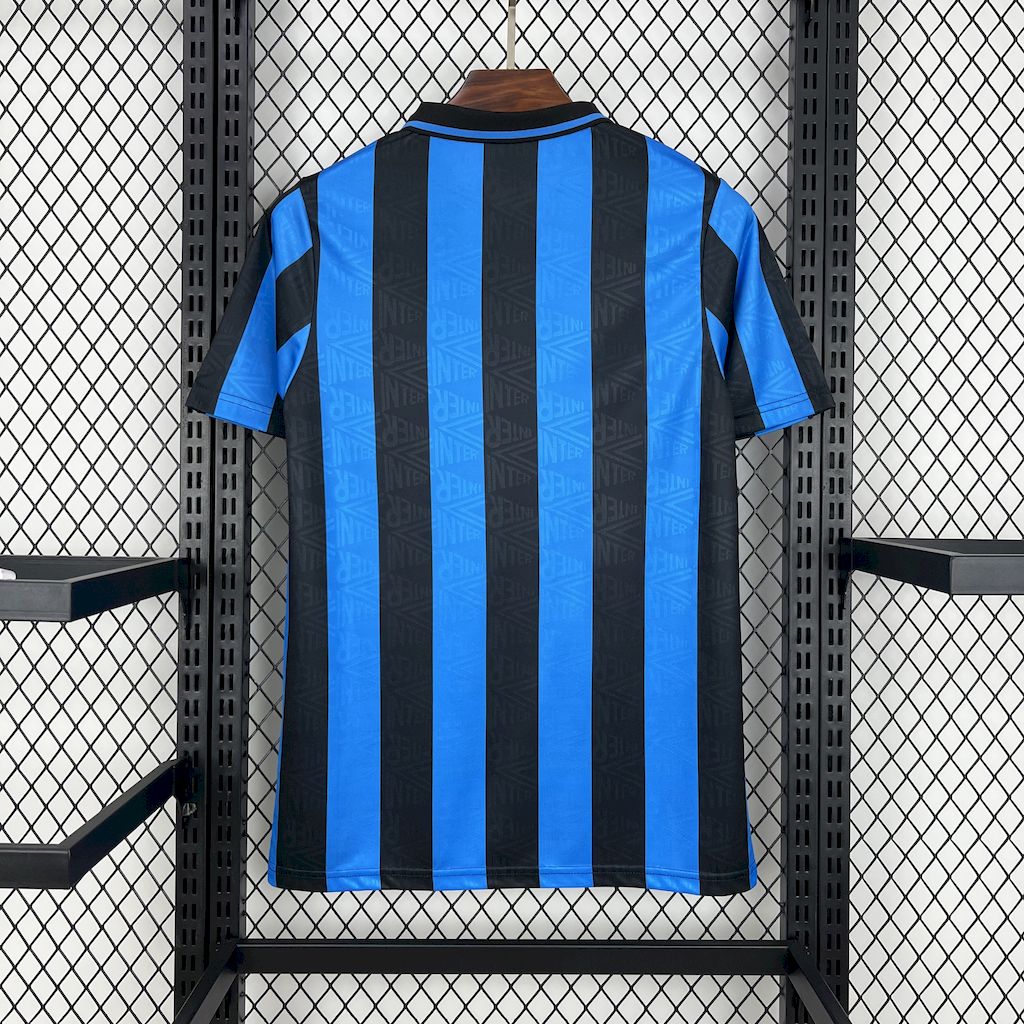 CAMISETA INTER DE MILAN RETRO 1993/94 LOCAL HOMBRE (VERSIÓN FAN)