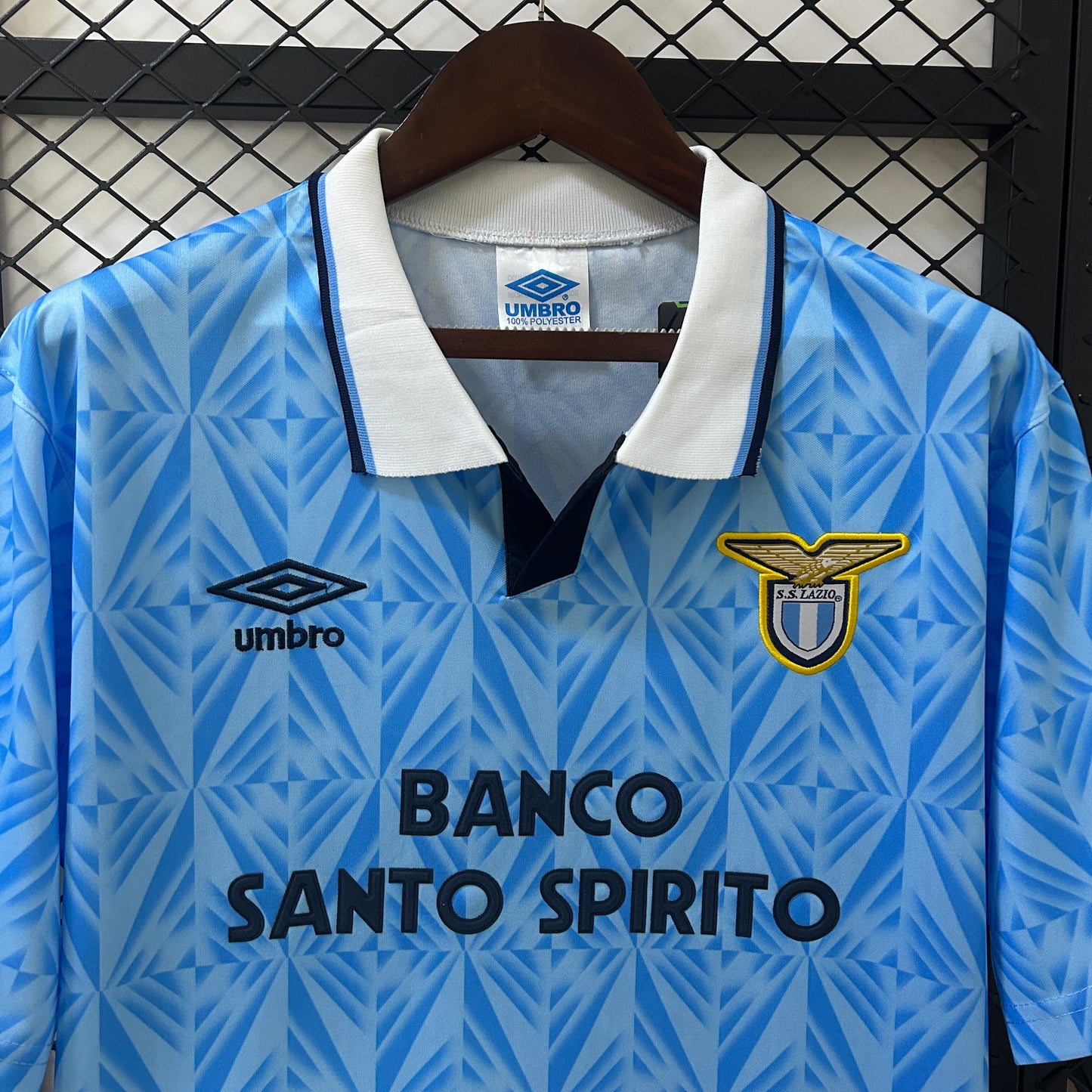 CAMISETA LAZIO 1991/92 RETRO LOCAL HOMBRE (VERSIÓN FAN)