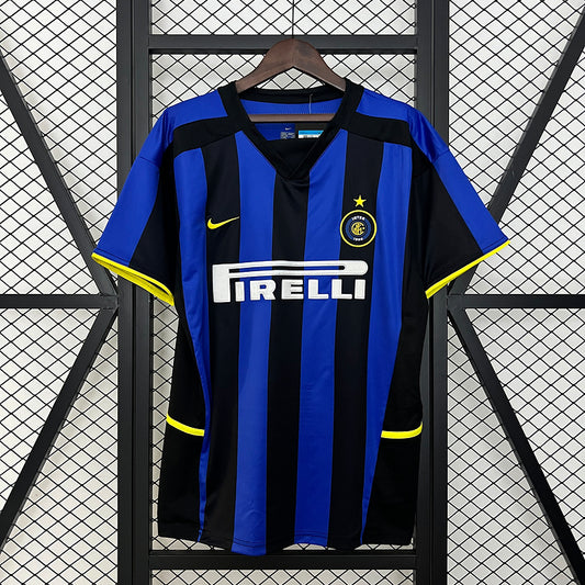 CAMISETA INTER DE MILAN RETRO 2002/03 LOCAL HOMBRE (VERSIÓN FAN)