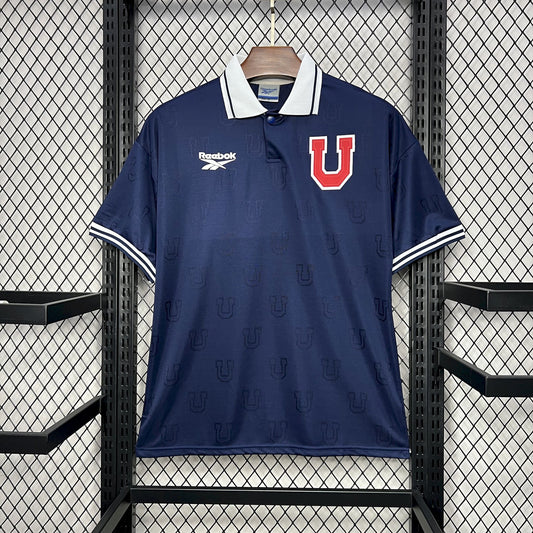 CAMISETA UNIVERSIDAD DE CHILE 1998 RETRO LOCAL HOMBRE (VERSIÓN FAN)