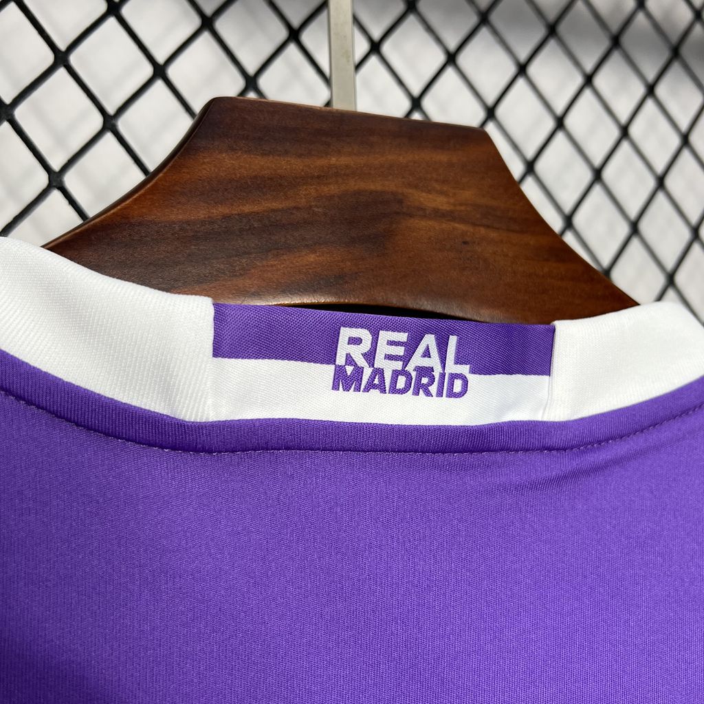 CAMISETA REAL MADRID 2016/17 RETRO VISITA HOMBRE (VERSIÓN FAN)