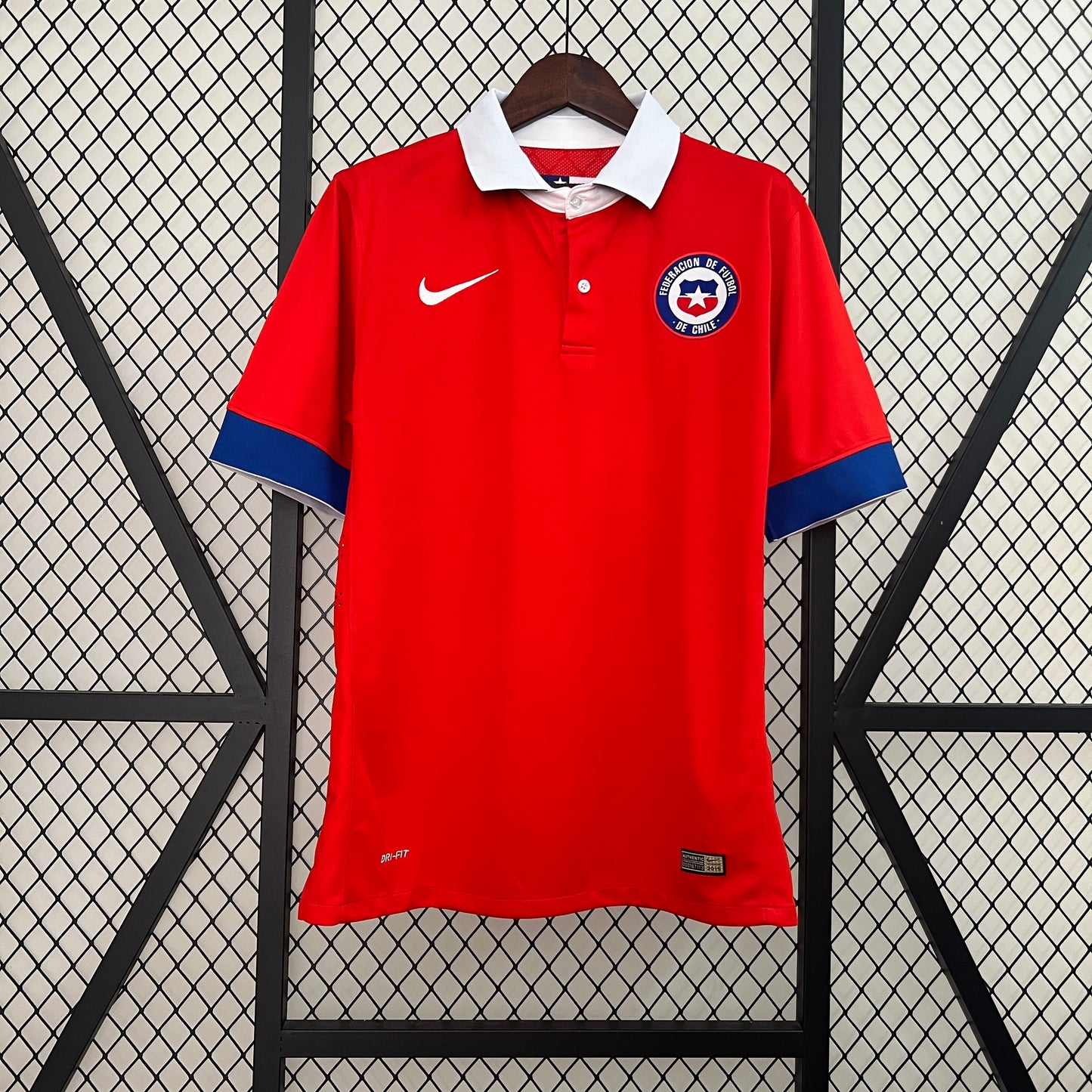 CAMISETA CHILE 2015/16 RETRO LOCAL HOMBRE (VERSIÓN FAN)