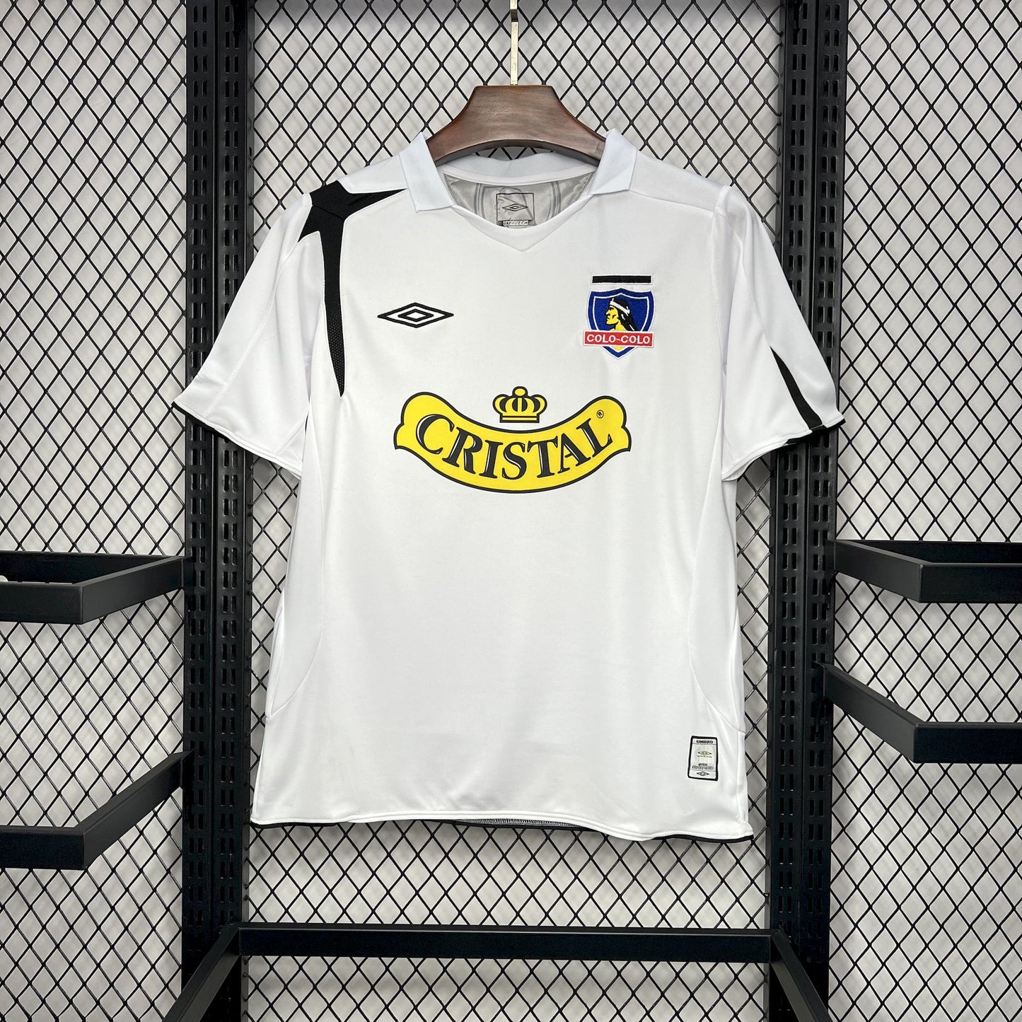 CAMISETA COLO COLO 2006 RETRO LOCAL HOMBRE (VERSIÓN FAN)
