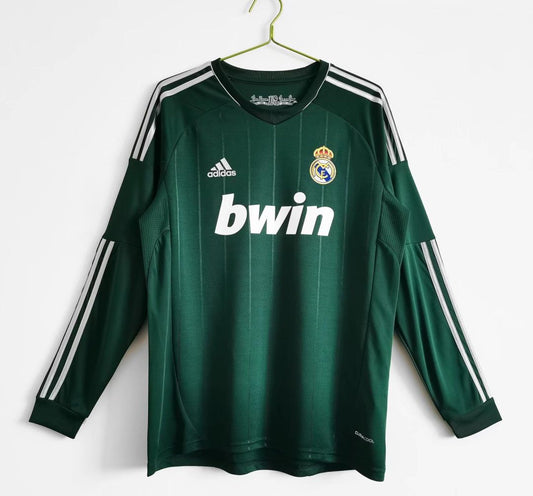 CAMISETA REAL MADRID 2012/13 RETRO 3ERA HOMBRE MANGA LARGA (VERSIÓN FAN)