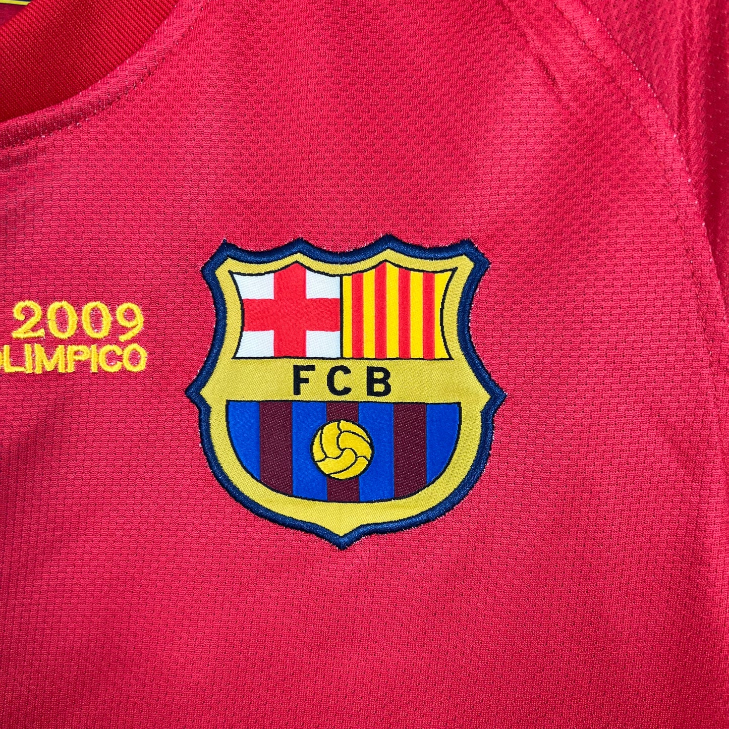 CAMISETA BARCELONA 08/09 RETRO LOCAL HOMBRE (VERSIÓN FAN)
