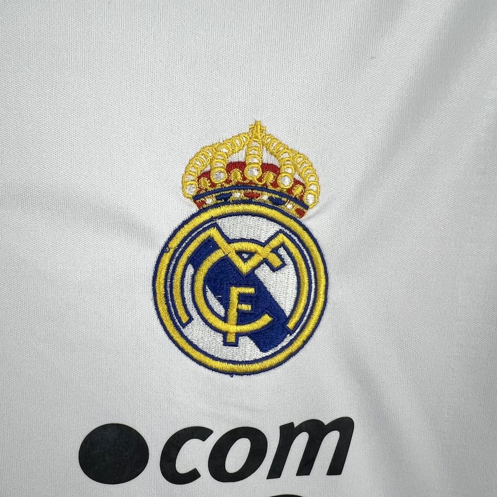 CAMISETA REAL MADRID 2009/10 RETRO LOCAL HOMBRE (VERSIÓN FAN)