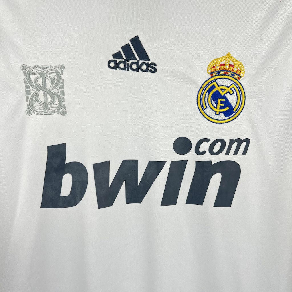 CAMISETA REAL MADRID 2009/10 RETRO LOCAL HOMBRE (VERSIÓN FAN)