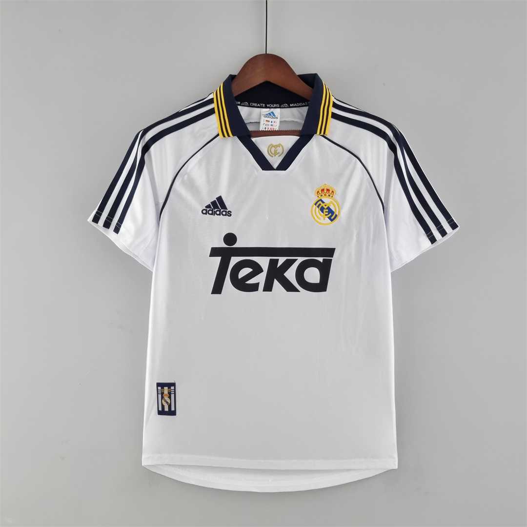 CAMISETA REAL MADRID 1999/00 RETRO LOCAL HOMBRE (VERSIÓN FAN)