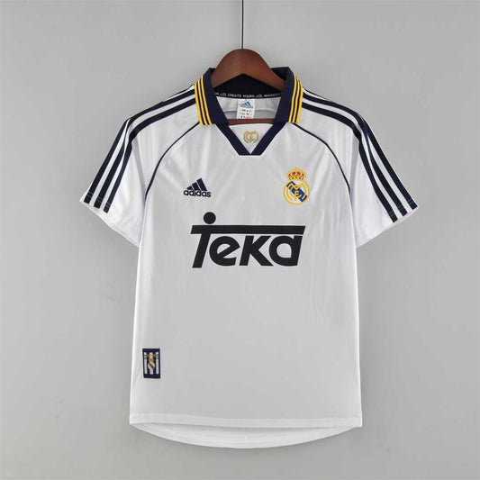 CAMISETA REAL MADRID 1999/00 RETRO LOCAL HOMBRE (VERSIÓN FAN)