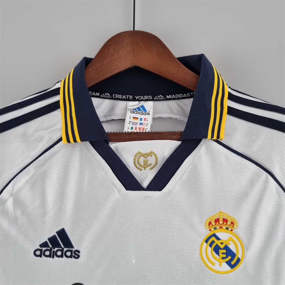 CAMISETA REAL MADRID 1999/00 RETRO LOCAL HOMBRE (VERSIÓN FAN)