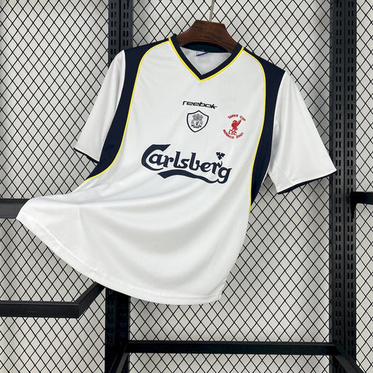 CAMISETA LIVERPOOL 2001/02 RETRO VISITA HOMBRE (VERSIÓN FAN)