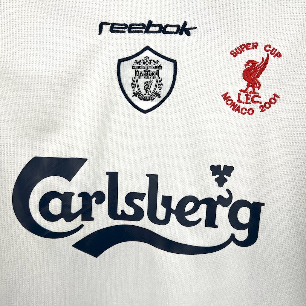 CAMISETA LIVERPOOL 2001/02 RETRO VISITA HOMBRE (VERSIÓN FAN)