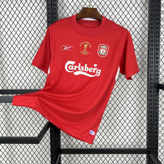 CAMISETA LIVERPOOL 2004/05 RETRO LOCAL HOMBRE (VERSIÓN FAN)