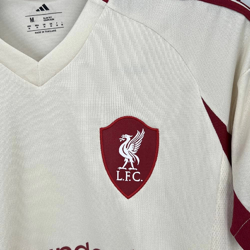 CAMISETA LIVERPOOL 2025/26 VISITA HOMBRE (VERSIÓN FAN)