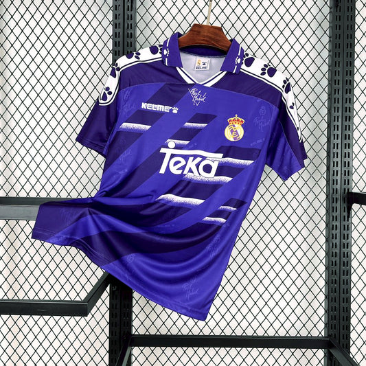 CAMISETA REAL MADRID 1994/96 RETRO VISITA HOMBRE (VERSIÓN FAN)