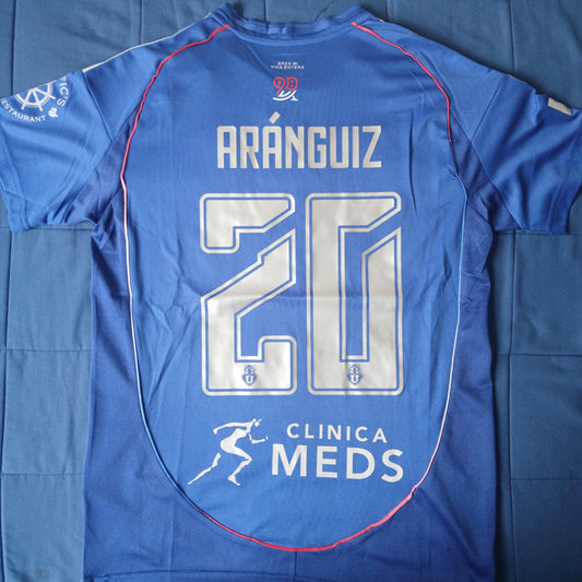ENVÍO RAPIDO / CAMISETA UNIVERSIDAD DE CHILE 25/26 EDICIÓN 98 AÑOS HOMBRE (VERSIÓN FAN)