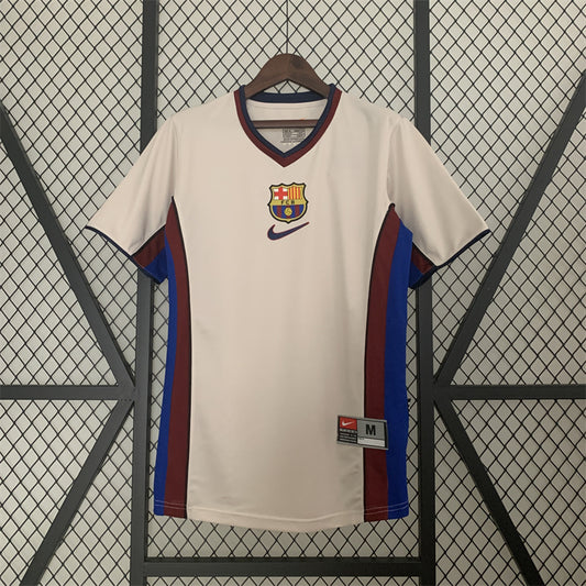 CAMISETA BARCELONA 1998/99 RETRO VISITA HOMBRE (VERSIÓN FAN)