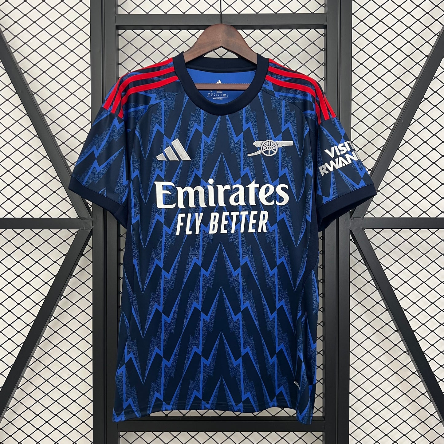 CAMISETA ARSENAL 2025/26 VISITA HOMBRE (VERSIÓN FAN)