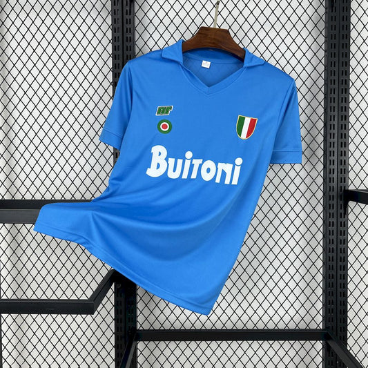 CAMISETA NAPOLI 1987/88 RETRO LOCAL HOMBRE (VERSIÓN FAN)