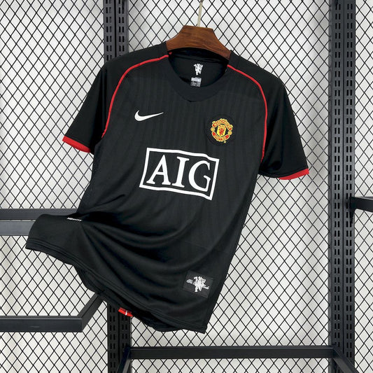 CAMISETA MANCHESTER UNITED 2007/08 RETRO VISITA HOMBRE (VERSIÓN FAN)