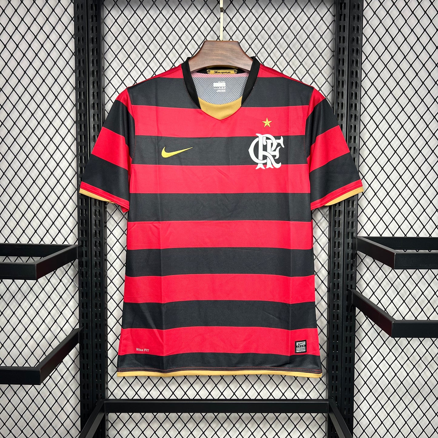 CAMISETA FLAMENGO 2007/07 RETRO LOCAL HOMBRE (VERSIÓN FAN)