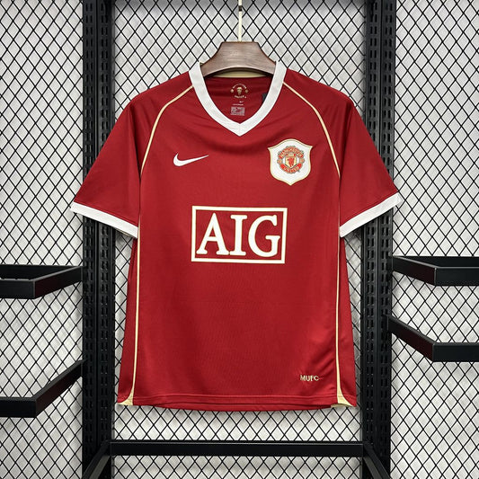 CAMISETA MANCHESTER UNITED 2006/07 RETRO LOCAL HOMBRE (VERSIÓN FAN)