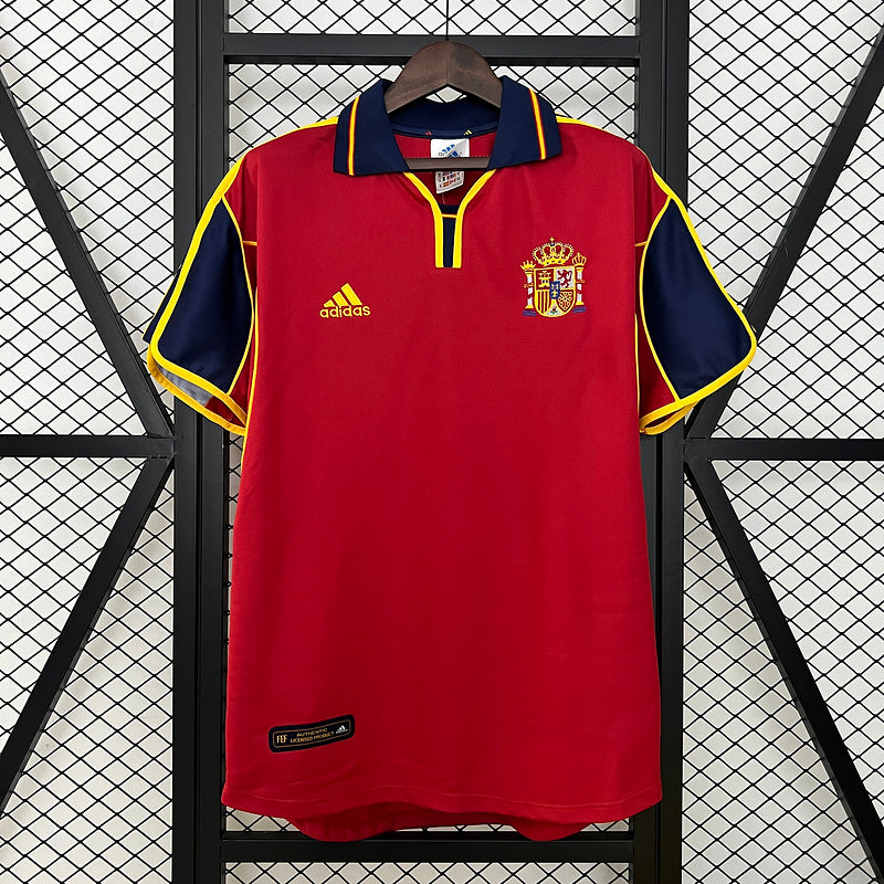 CAMISETA ESPAÑA 2000 RETRO LOCAL HOMBRE (VERSIÓN FAN)