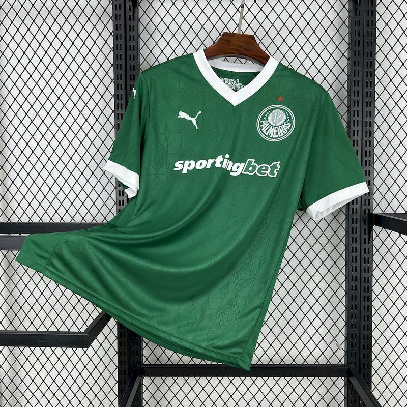 CAMISETA PALMEIRAS 2025/26 LOCAL HOMBRE (VERSIÓN FAN)