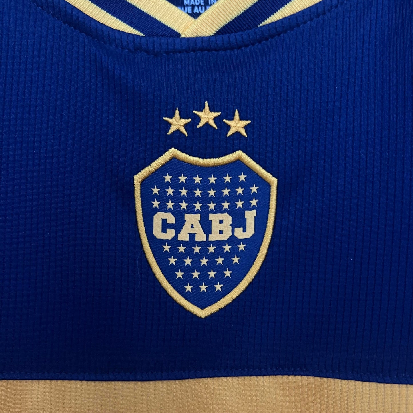 CAMISETA BOCA JUNIORS 2006/07 RETRO LOCAL HOMBRE (VERSIÓN FAN)