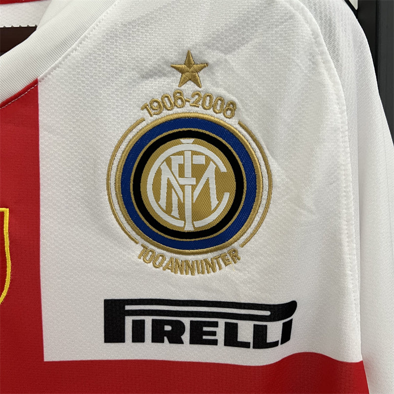 CAMISETA INTER DE MILAN RETRO 2007/08 VISITA HOMBRE (VERSIÓN FAN)