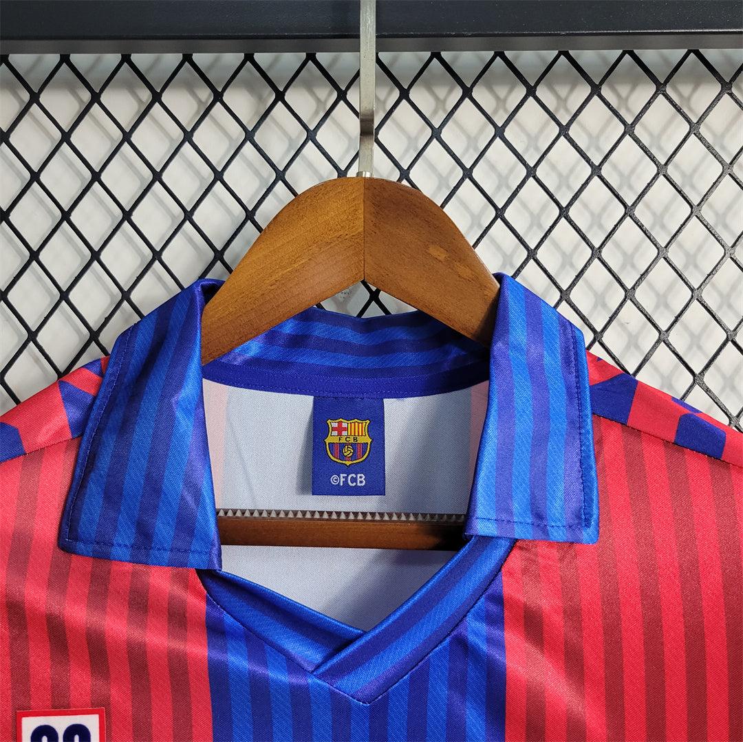 CAMISETA BARCELONA 1991/92 RETRO LOCAL HOMBRE (VERSIÓN FAN)