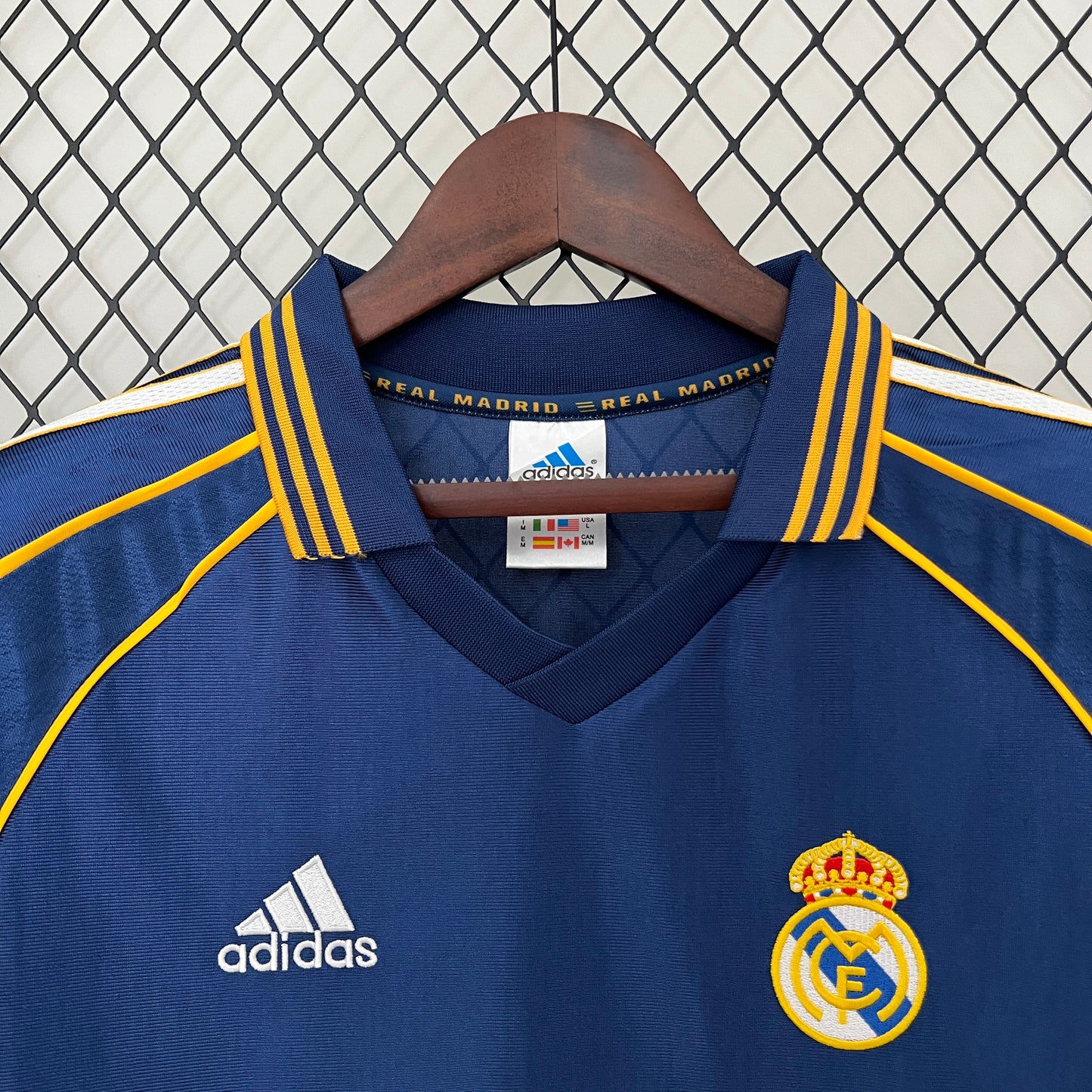 CAMISETA REAL MADRID 1999/00 RETRO 3ERA HOMBRE (VERSIÓN FAN)