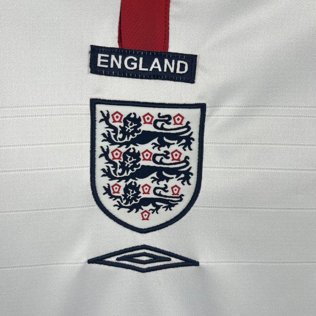 CAMISETA INGLATERRA 2004 RETRO LOCAL HOMBRE (VERSIÓN FAN)