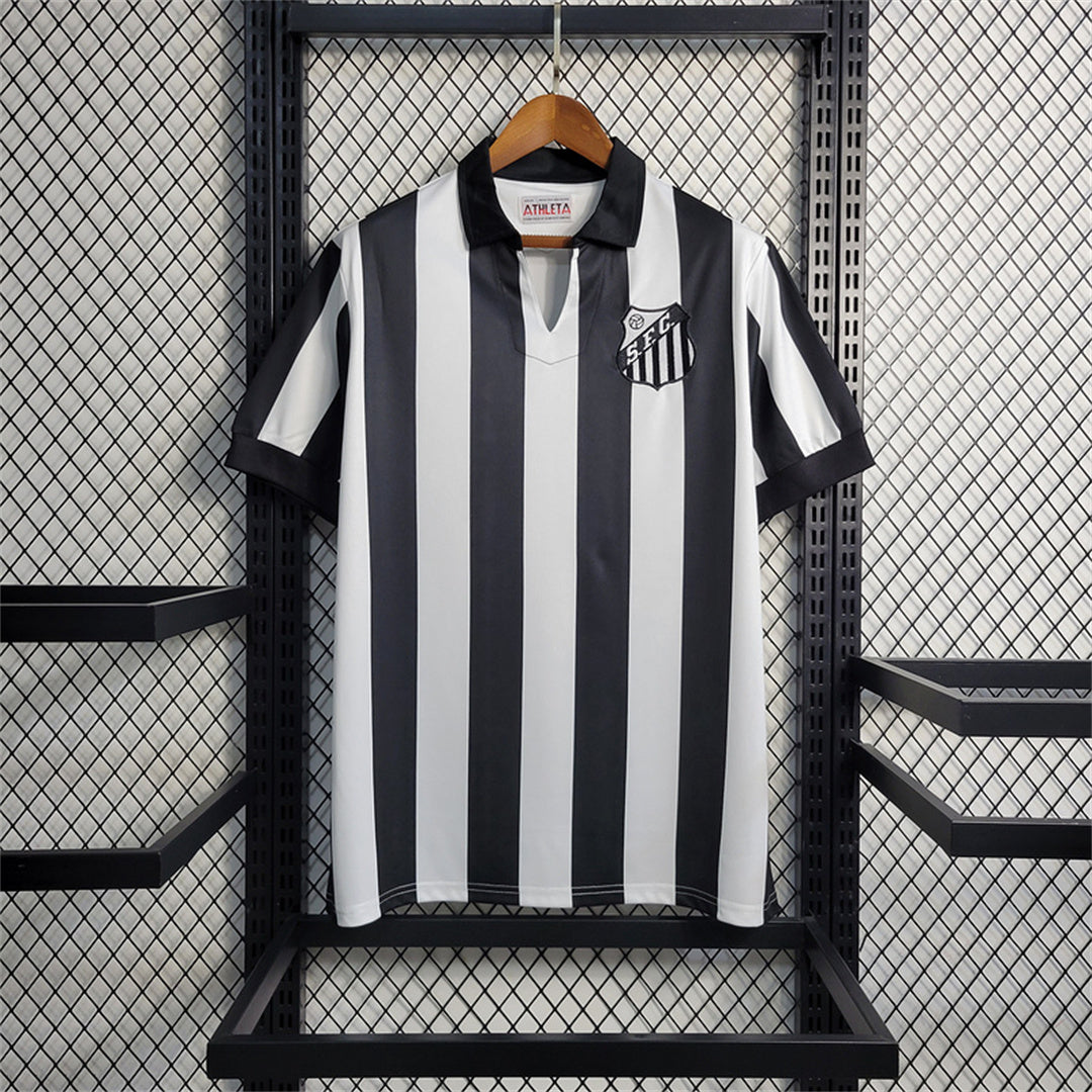 CAMISETA SANTOS 1957/58 RETRO LOCAL HOMBRE (VERSIÓN FAN)