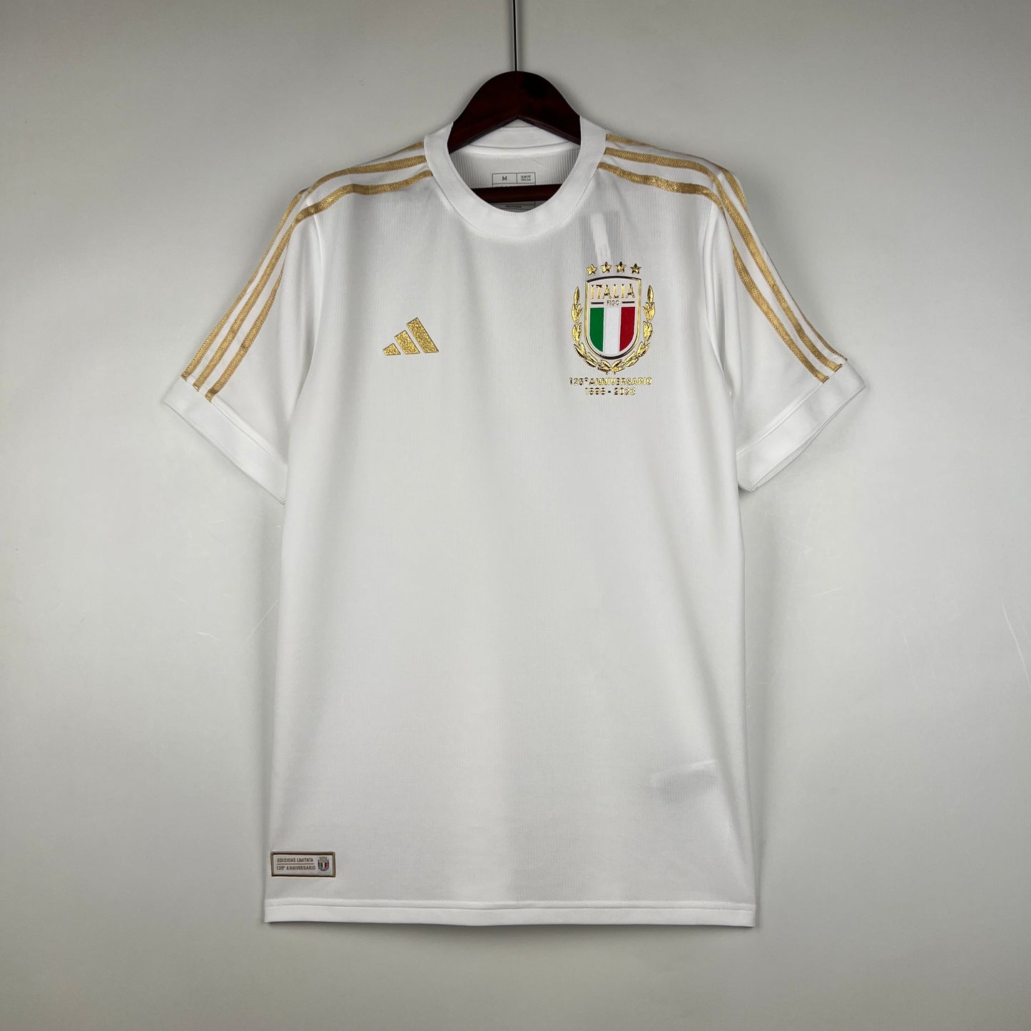 CAMISETA ITALIA 125 ANIVERSARIO HOMBRE (VERSIÓN FAN)